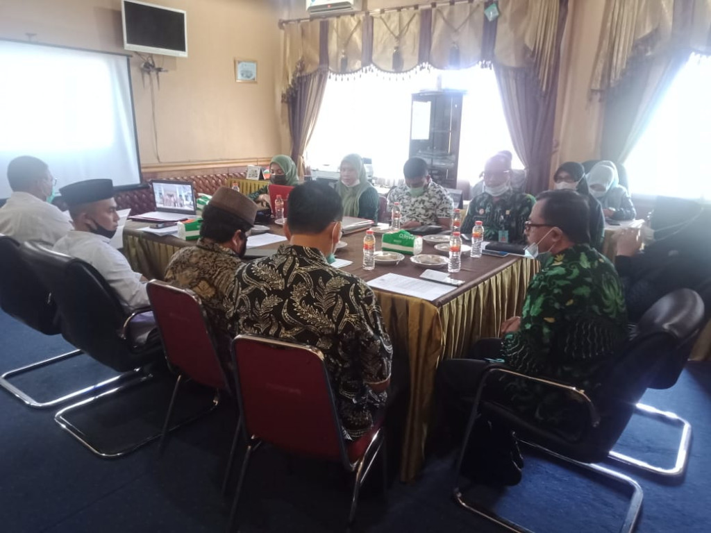 RAPAT Fasilitasi Harmonisasi Perancangan Qanun Aceh Singkil tentang Perubahan Kedua atas Qanun Aceh Singkil Nomor 2 Tahun 2016 Tentang Retribusi Daerah